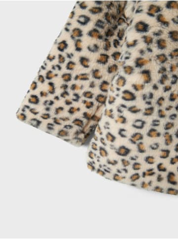 name it Leopardenmuster Kapuzenjacke für Herbst/Winter Outfits in Braun