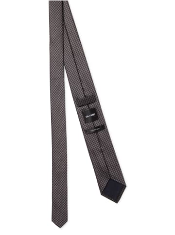OLYMP LEVEL 5 Krawatte in anthrazit - 0001