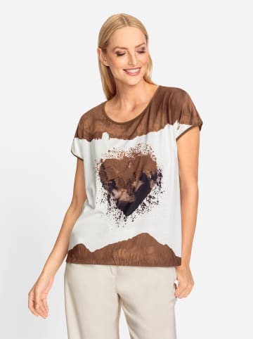 Heine Kurzarmshirt in braun