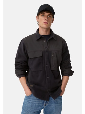 Camel Active Overshirt mit Kentkragen in Navyblau
