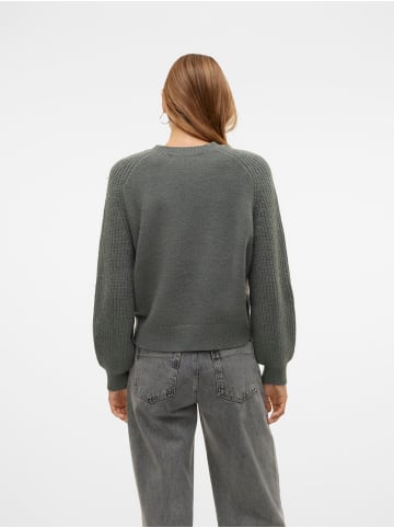 Vero Moda Strickpullover in Balsam Green