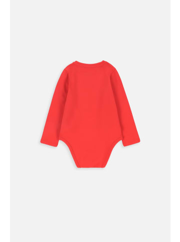 Coccodrillo Langärmeliger Bodysuit in rot