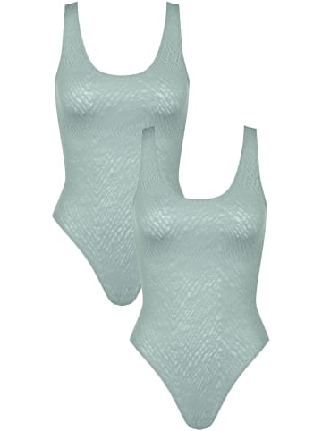 Sloggi Body ZERO Feel Bliss Body in MISTY TURQUOISE