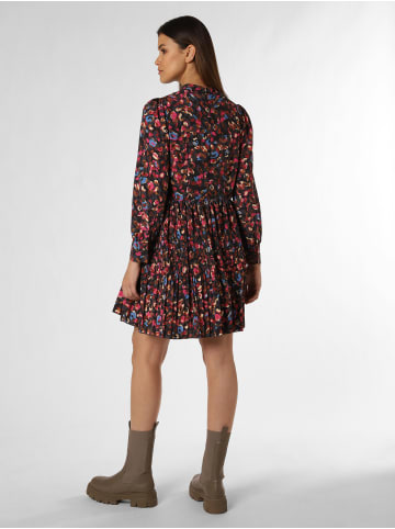 Rich & Royal Kleid in anthrazit pink - 0001