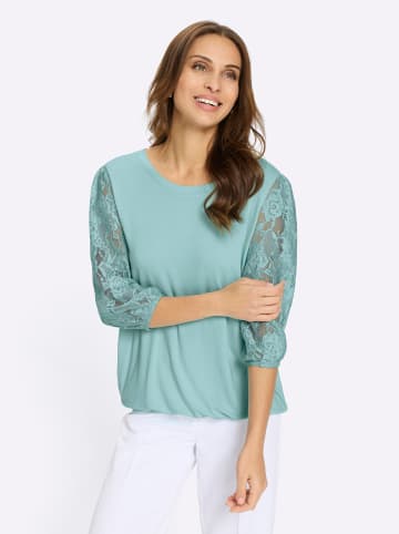WITT WEIDEN Spitzen-Shirt in mint