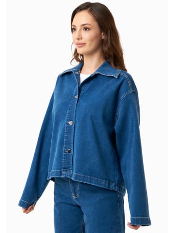 Organication Jeansjacke "WOR19500" in Mittelblau