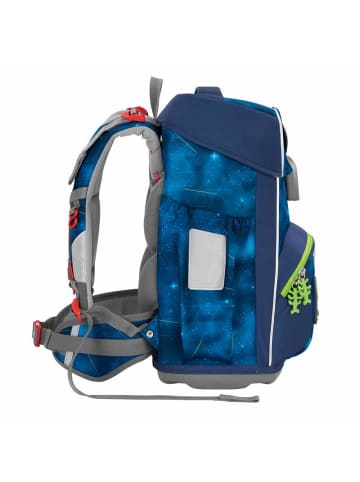 Step by Step Giant Schulrucksack-Set Starship Galactus in blau