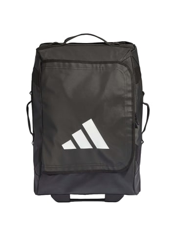 adidas Trolley - 2-Rollen-Kabinentrolley S 54 cm (schwarz/weiß) in schwarz weiß