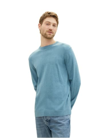 Tom Tailor Strickpullover für Herren in hell-blau