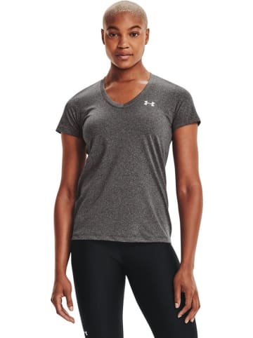 Under Armour Shirt "UA Tech Oberteil mit V-Ausschnitt" in Grau