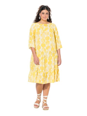 Ulla Popken Kleid in schneeweiß