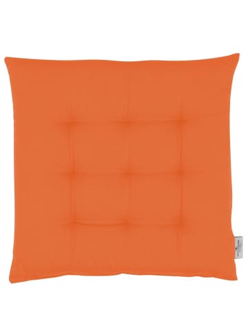 Tom Tailor Sitzkissen mit 9 Punkt-Steppung in Orange