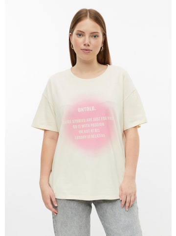 QS T-Shirt in 08D1_helles sand