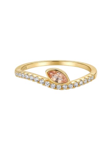 Noelani Ring Silber 925, gelbvergoldet in gold
