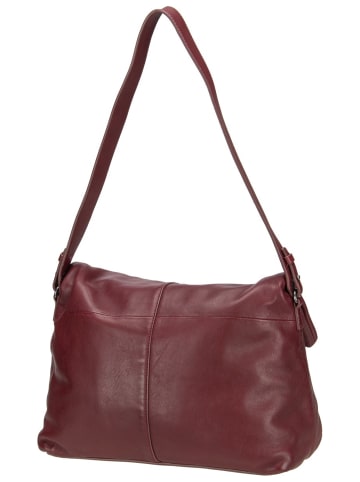 LIEBESKIND BERLIN Handtasche Fiona Hobo M Sheep Natural in Pomegranate