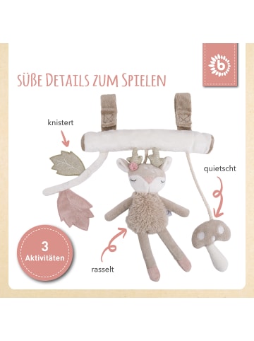 Bieco Spielwaren Kinderwagen Kette Design Reh - ab Geburt in Beige