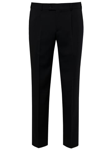 Men Plus Businesshose in schwarz