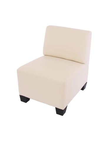 MCW Modular 3-Sitzer Sofa Moncalieri, Creme, ohne Armlehnen