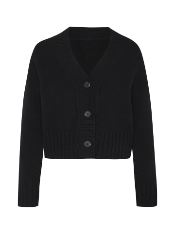 Style Republic Short Cardigan Kaschmir-Woll-Gemisch in Black