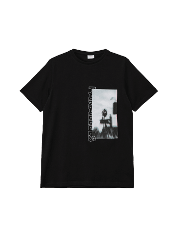 s.Oliver T-Shirt kurzarm in Schwarz