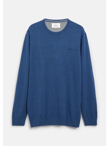 s.Oliver Strickpullover in 55W1_royalblau