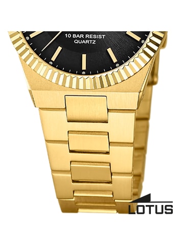 Lotus Chronograph-Armbanduhr Lotus Classic gold mittel (ca. 31,5mm)