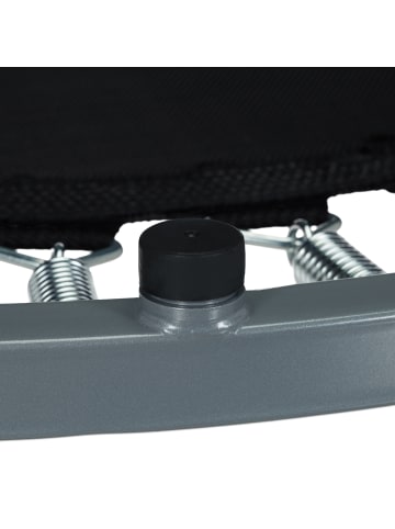 relaxdays Trampolin in Grau - Ø 95 cm