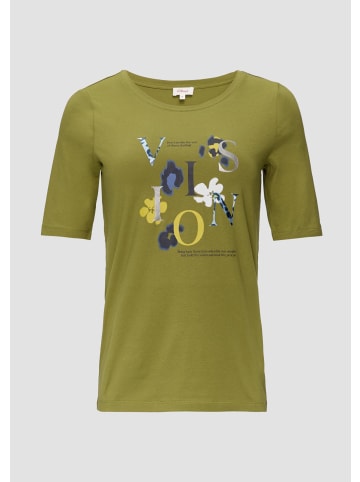 s.Oliver T-Shirt in 77E1_guacamole