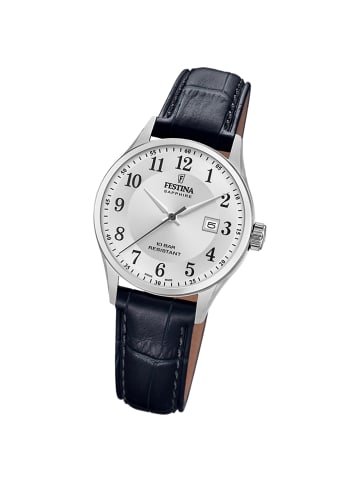 Festina Analog-Armbanduhr Festina Swiss Made schwarz klein (ca. 29mm)