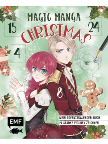 Michael Fischer Buch - Mein Manga-Adventskalender-Buch: Magic Manga Christmas