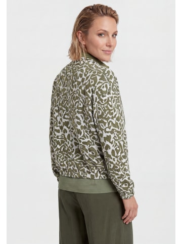 Olsen Jerseyjacke in Olive Green