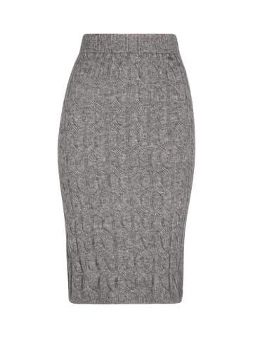 DreiMaster Vintage Damen Rock in Grau Melange