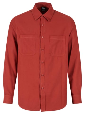 Urban Classics Urban Classics Flanell-Hemden in darkrust