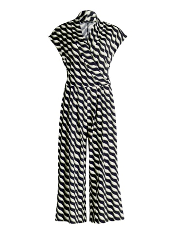 Betty Barclay Jumpsuit mit Eingrifftaschen in Dark Blue/Green