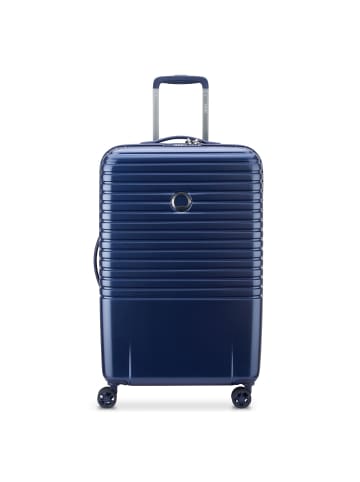 Delsey Caumartin 4-Doppelrollen Trolley 70 cm in stahlblau