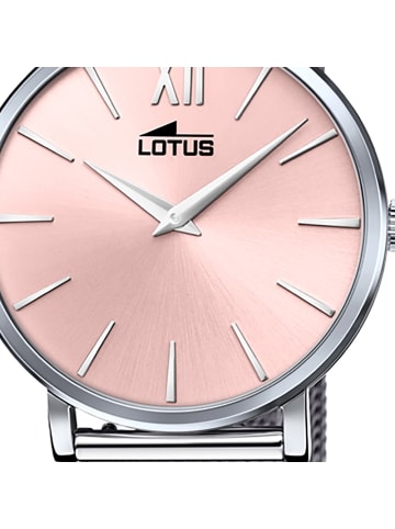 Lotus Analog-Armbanduhr Lotus Smart Casual silber mittel (ca. 33mm)