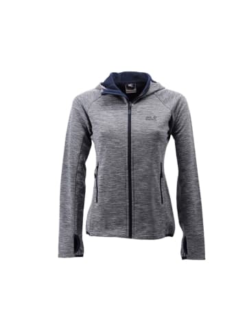 Jack Wolfskin Jacke La Cumbre Trail Fleece Hoodie in Blau