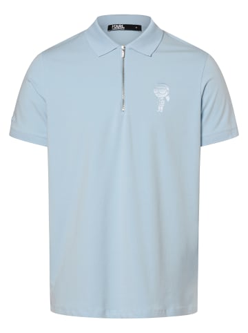 Karl Lagerfeld Poloshirt in hellblau