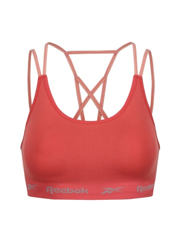 Reebok Sport-BH Nathloses Crop Top in Rhodonite/CanyonCor