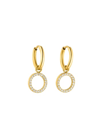 PURELEI Creolen Closed Glow Gold