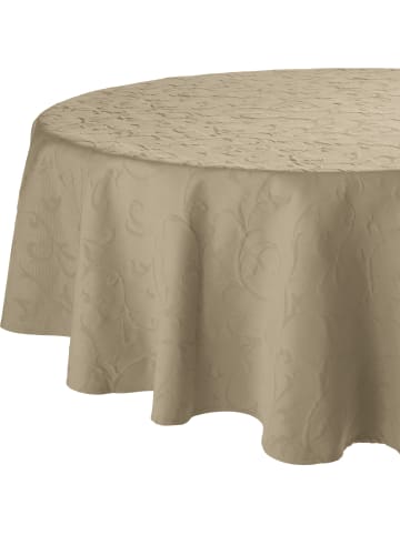 Erwin Müller Jacquard Tischdecke Düsseldorf in beige