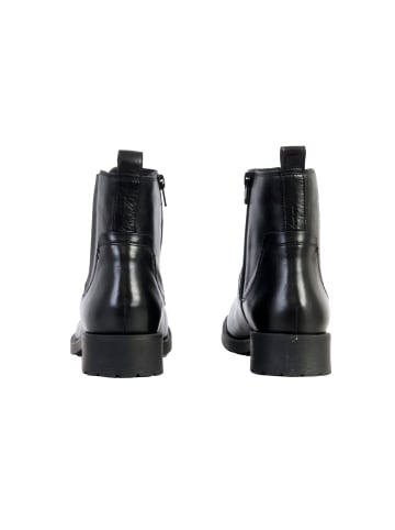 Geox Rawelle-Lederstiefeletten Schwarz