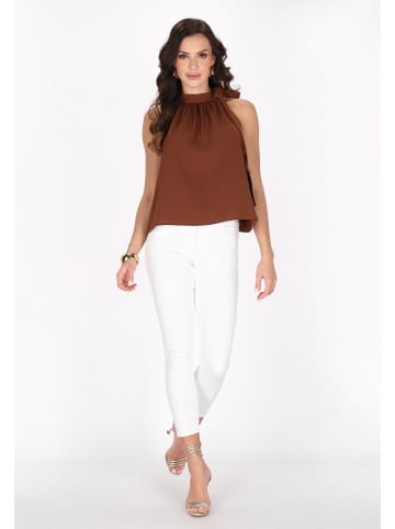 faina Top in brown
