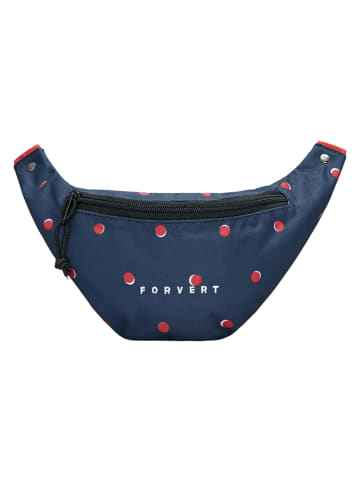 FORVERT Hip Bag in navy double dots