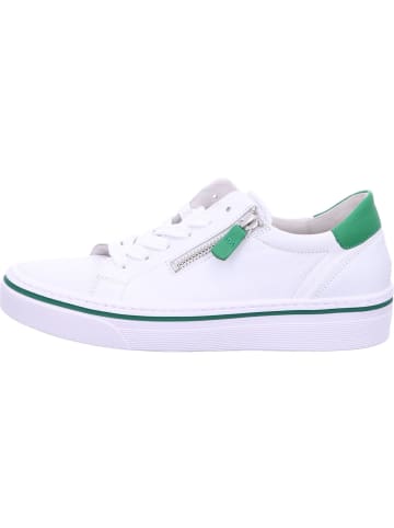 Gabor Schnürschuhe in weiss/verde (ice)