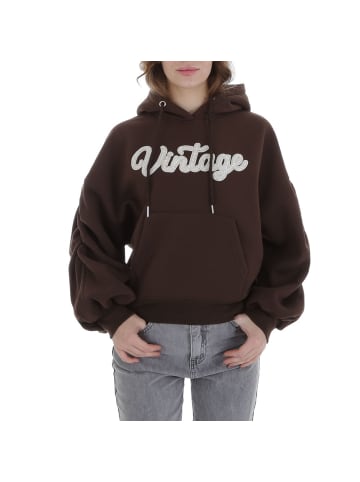 Ital-Design Pullover in Braun
