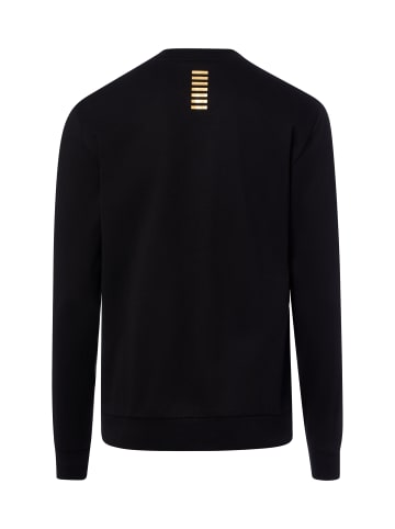 EA7 Sweatshirt in schwarz