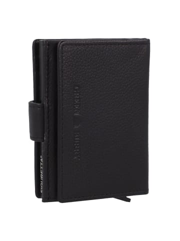 Greenburry Kings Nappa Geldbörse Leder 7.5 cm in black