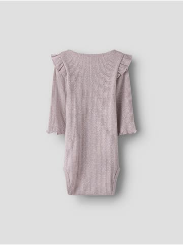 name it Strampler in Lilac Marble