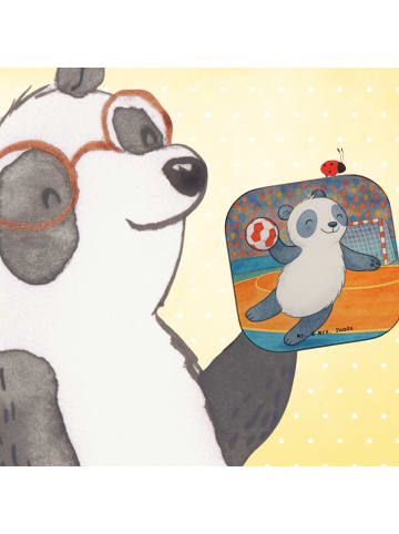 Mr. & Mrs. Panda Tassen Untersetzer Panda Handball spielen Desig... in Weiß